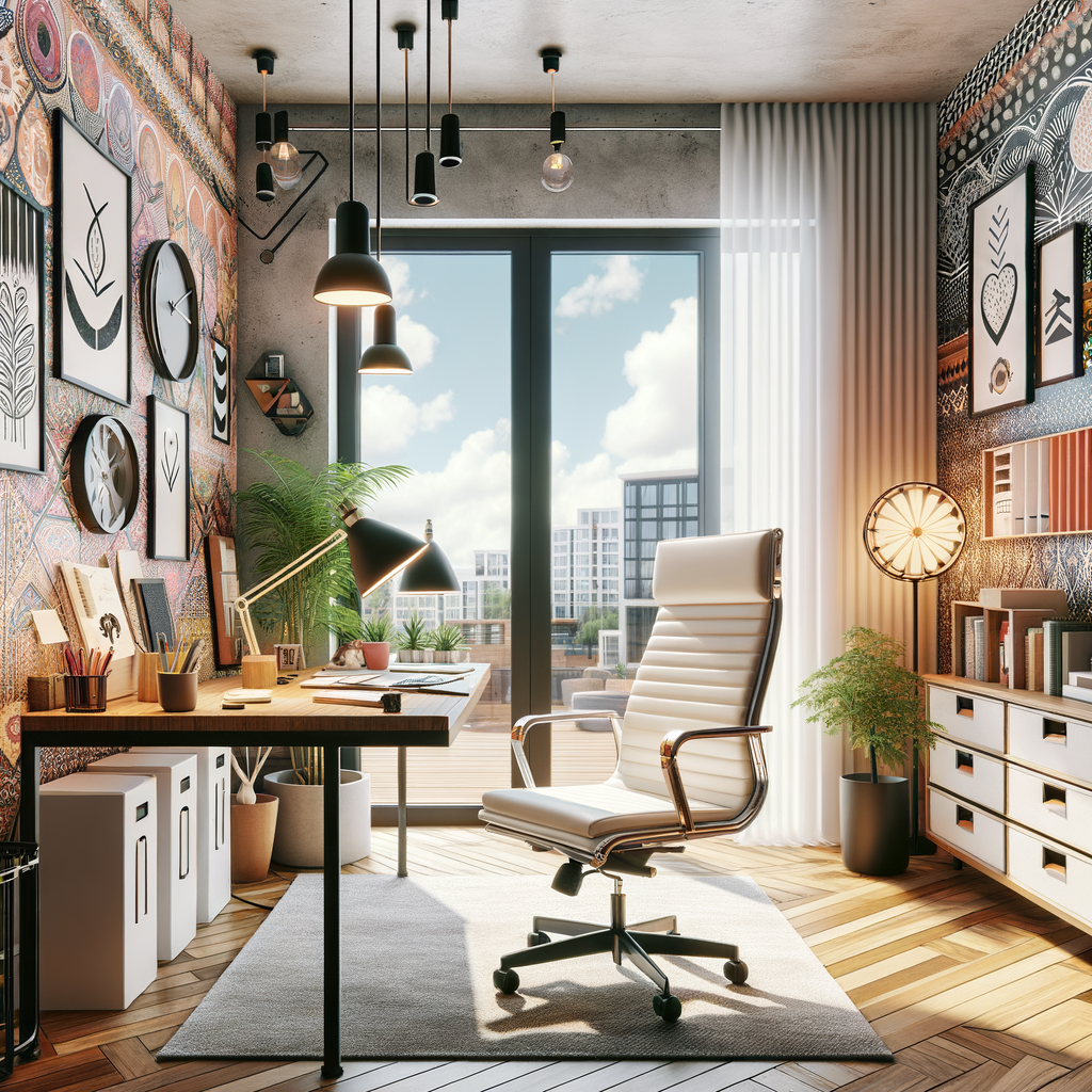 Enhance Your Home Office with Productivity-Boosting Wallpaper Designs