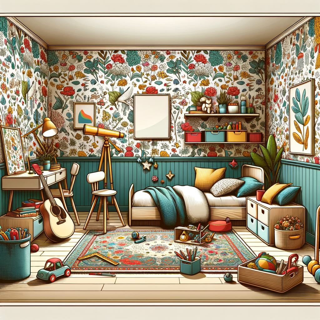 Creative Wallpaper Ideas for Your Child's Bedroom Transformation