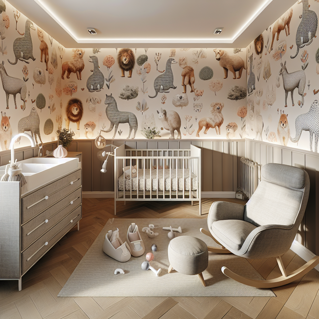 Whimsical Vintage in a Modern Nursery