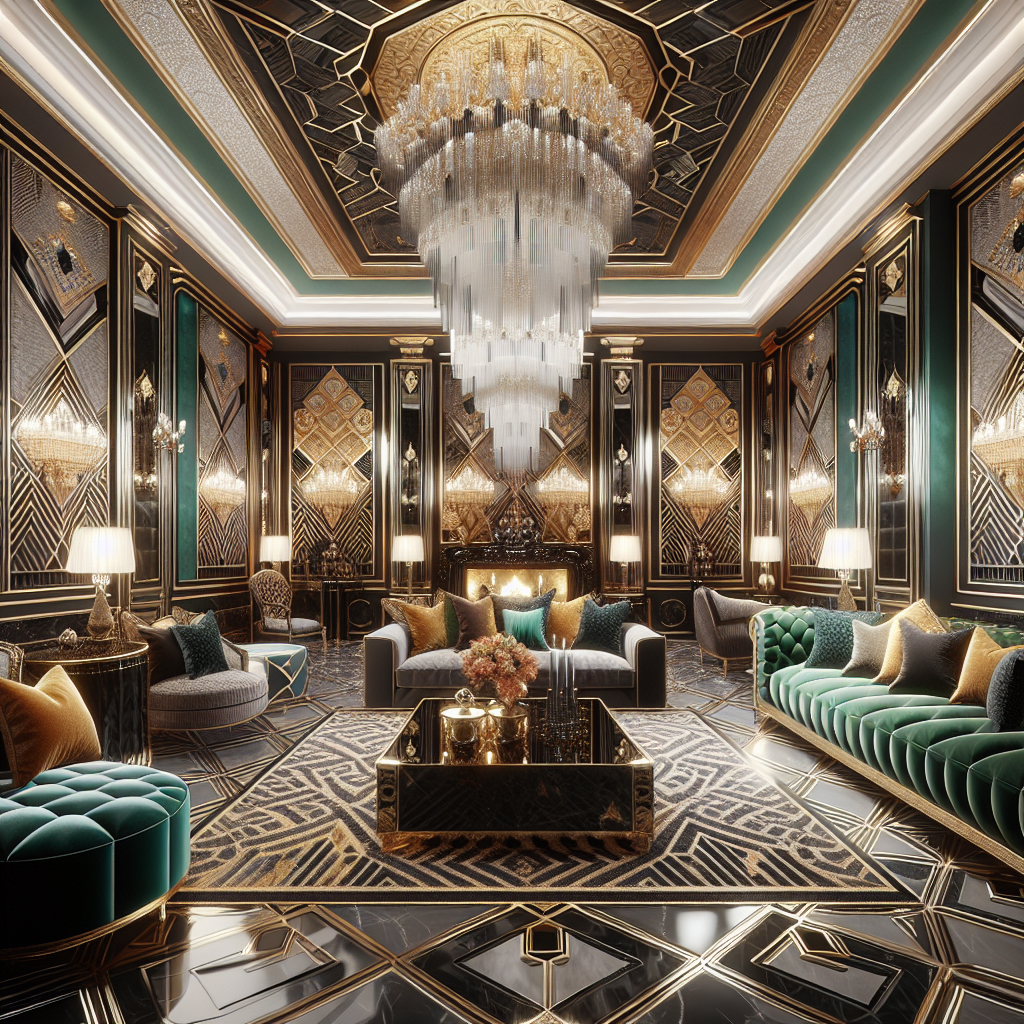 Opulent Living Room Wonderland