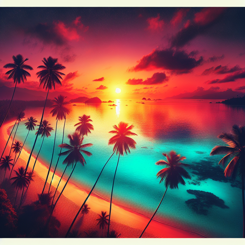 Tropical Sunset Bliss