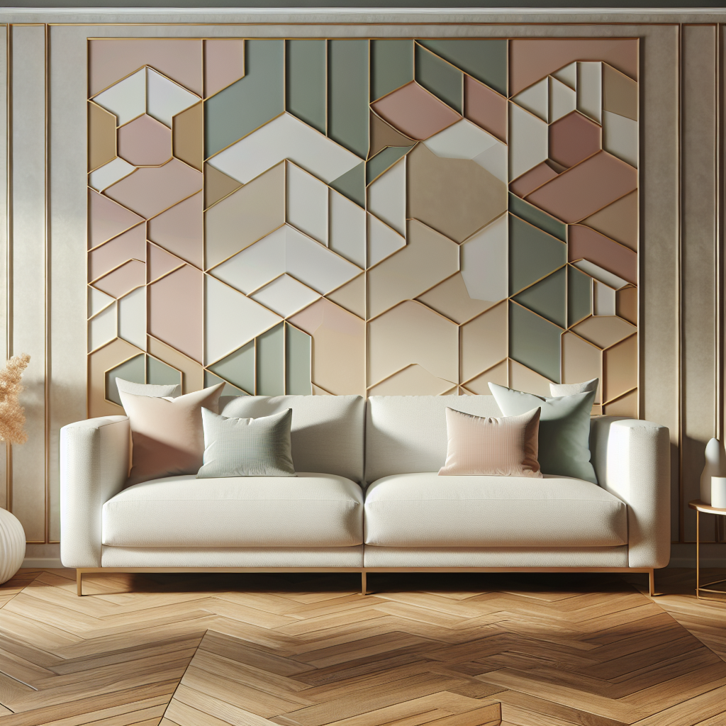 Pastel Geometric Elegance