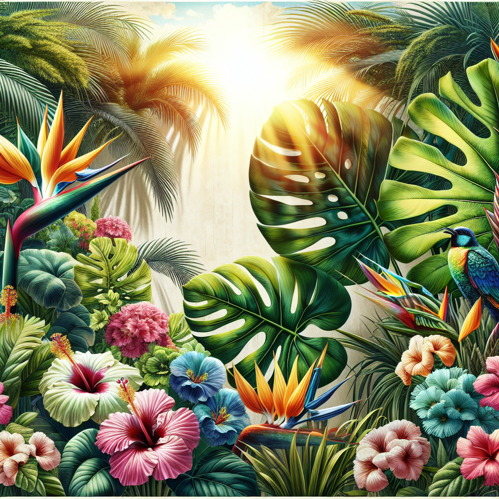 Tropical Floral Escape