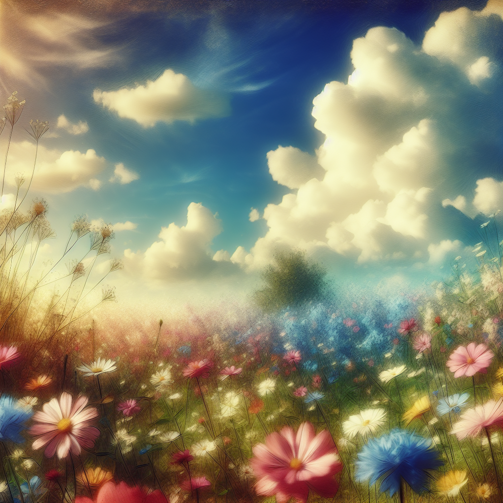 Vibrant Meadow Bliss